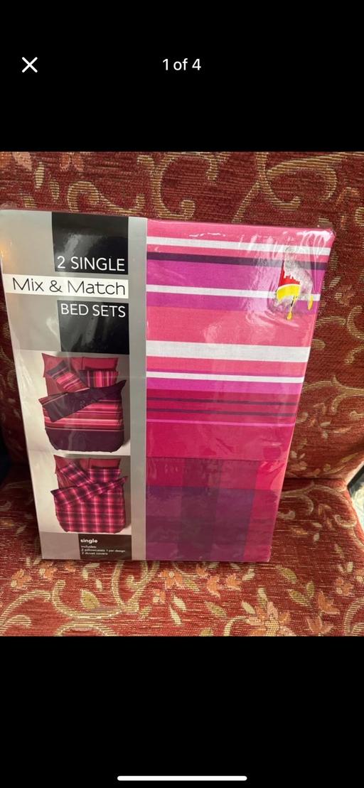 Buy & Sell Kidbrooke South East London - Photos for 2 single and match bed sets 2 pillowcases