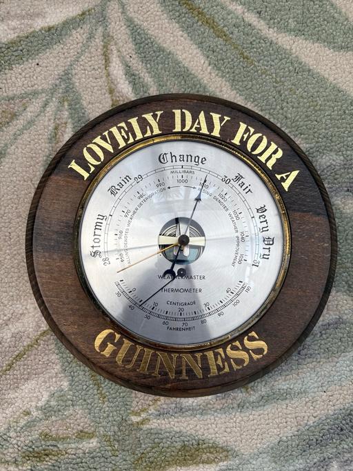 Buy & Sell East Malling Tonbridge and Malling - Photos for Guinness barometer