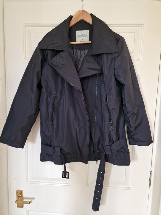 Buy & Sell Grange Park North London - Photos for ŞAMDAN Black Belted Jacket