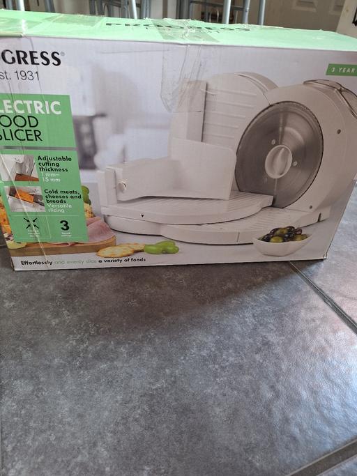 Buy & Sell Kingstanding Birmingham - Photos for Progress Electric Food Slicer. NEW. RRP £35