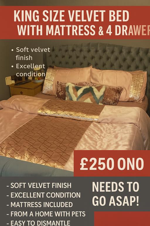 Buy & Sell South Lanarkshire East Kilbride - G75 - Photos for King Size Bed