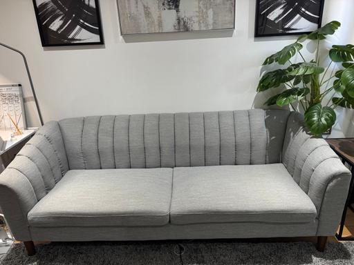 Buy & Sell Romford Havering - Photos for 3 seater grey sofa