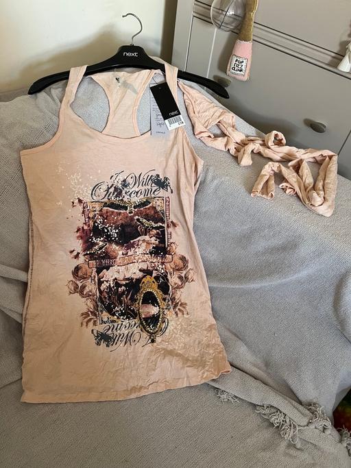 Buy & Sell Hetton-Le-Hole Sunderland - Photos for Womens Top & Neck Scarf From Next ( New )
