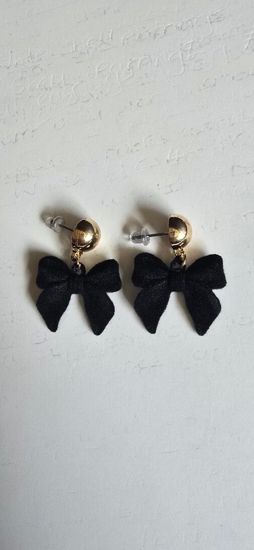Buy & Sell Poole Bournemouth, Christchurch and Poole - Photos for Black Velvet Tectured Earrings