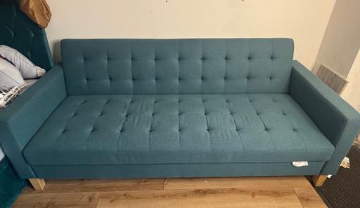 Buy & Sell Leicestershire Leicester - Photos for Harlow Flatweave Storage Double Sofa Bed