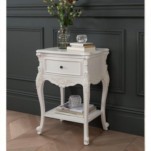 Buy & Sell Catherine-De-Barnes Solihull - Photos for Antique French Style white finished bedside