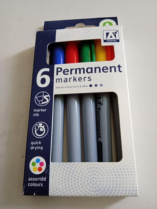 Buy & Sell Lincolnshire East Lindsey - Photos for new box of 6 permanent markers
