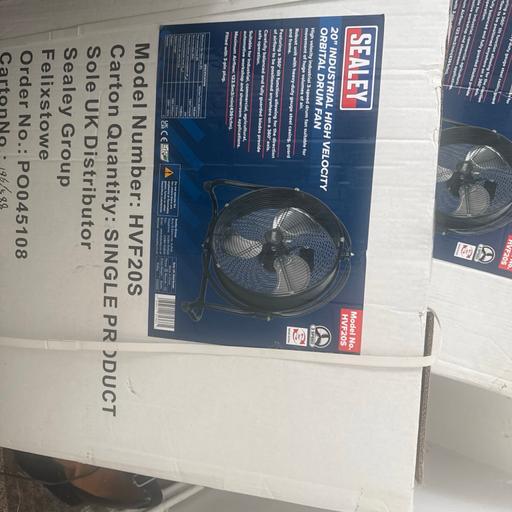 Buy & Sell Balham South West London - Photos for 20 inch industrial fan 360