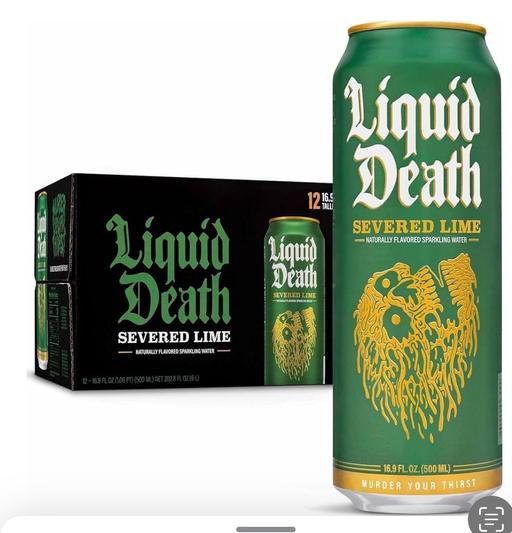 Buy & Sell Streetly Walsall - Photos for Liquid death Sparkling water Lime 12 x 500ml