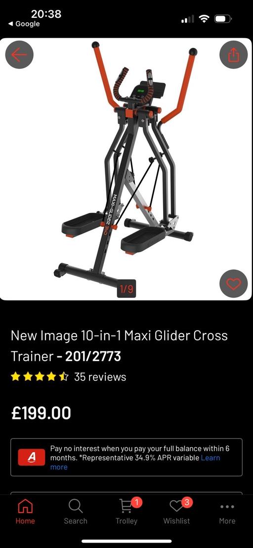 Buy & Sell Handsworth Birmingham - Photos for Maxi Glide 360 exercise equipment