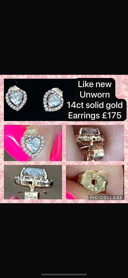 Buy & Sell Chelston Torbay - Photos for Genuine pandora 14ct solid gold earrings