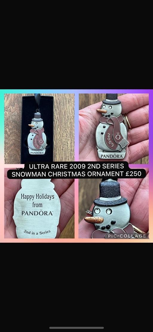 Buy & Sell Chelston Torbay - Photos for Genuine pandora rare Christmas snowman