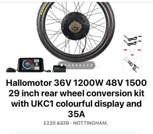 Buy & Sell Arnold Gedling - Photos for Hallomotor rear wheel conversion kit