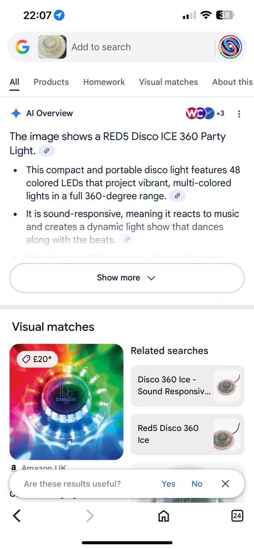 Buy & Sell Winson Green Birmingham - Photos for Disco lights electric