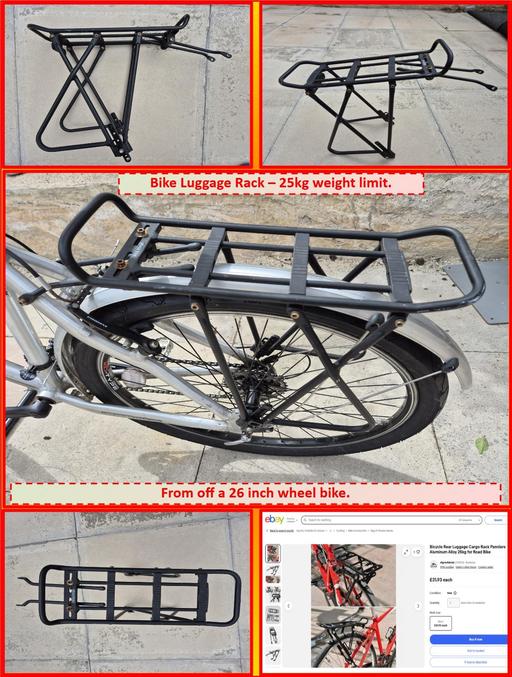 Buy & Sell Oldbury Sandwell - Photos for Bike Luggage Rack