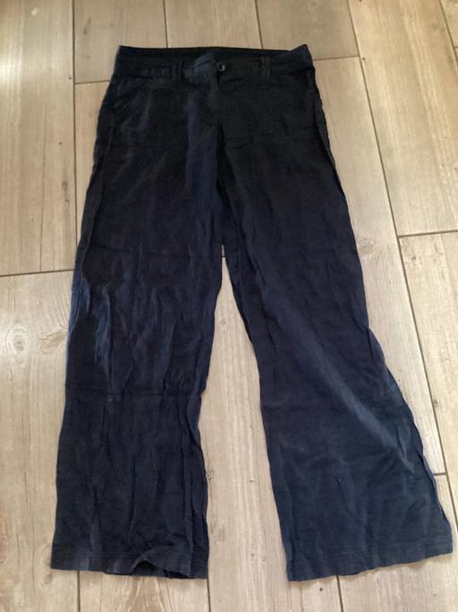 Buy & Sell Southdene Knowsley - Photos for Size 10 long linen trousers like new