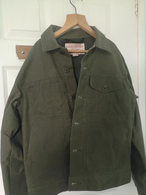 Buy & Sell Strathaven South Lanarkshire - Photos for Filson Tin Cloth Short Lined Cruiser Jacket
