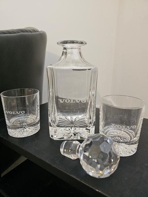 Buy & Sell Whittington Lichfield - Photos for VOLVO Whiskey Decanter & GLASSES
