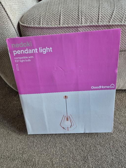 Buy & Sell Highley Shropshire - Photos for Pendant ceiling light. copper colour