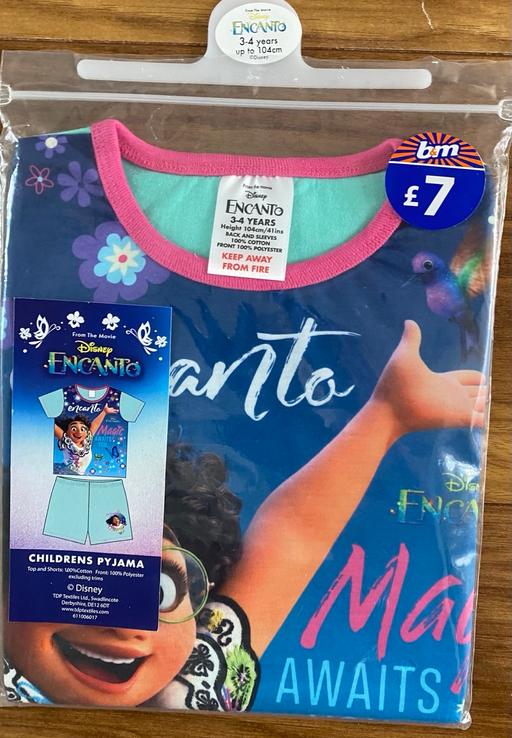Buy & Sell Camp Hill Birmingham - Photos for Disney Encanto pyjamas age 3/4 years