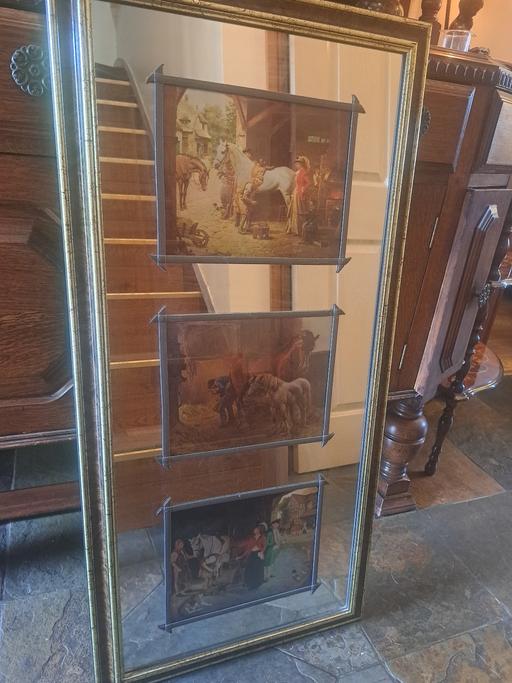 Buy & Sell Lye Dudley - Photos for Vintage picture mirror with leaded feature