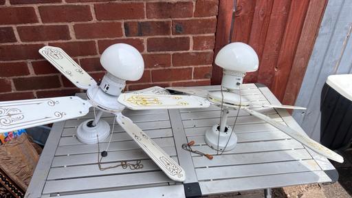 Buy & Sell Tividale Sandwell - Photos for 2 ceiling fans with light