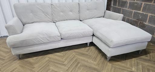 Buy & Sell Moss Pit Stafford - Photos for 🛋️ DFS Patterdale Deluxe Velvet Chaise Sofa