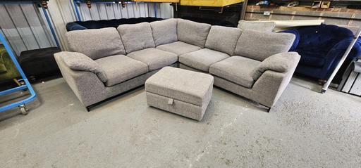 Buy & Sell Moss Pit Stafford - Photos for DFS Euphoria Large Corner Sofa + Footstool