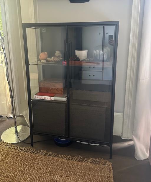 Buy & Sell Queensway Central London - Photos for Ikea Rudsta glass cabinet