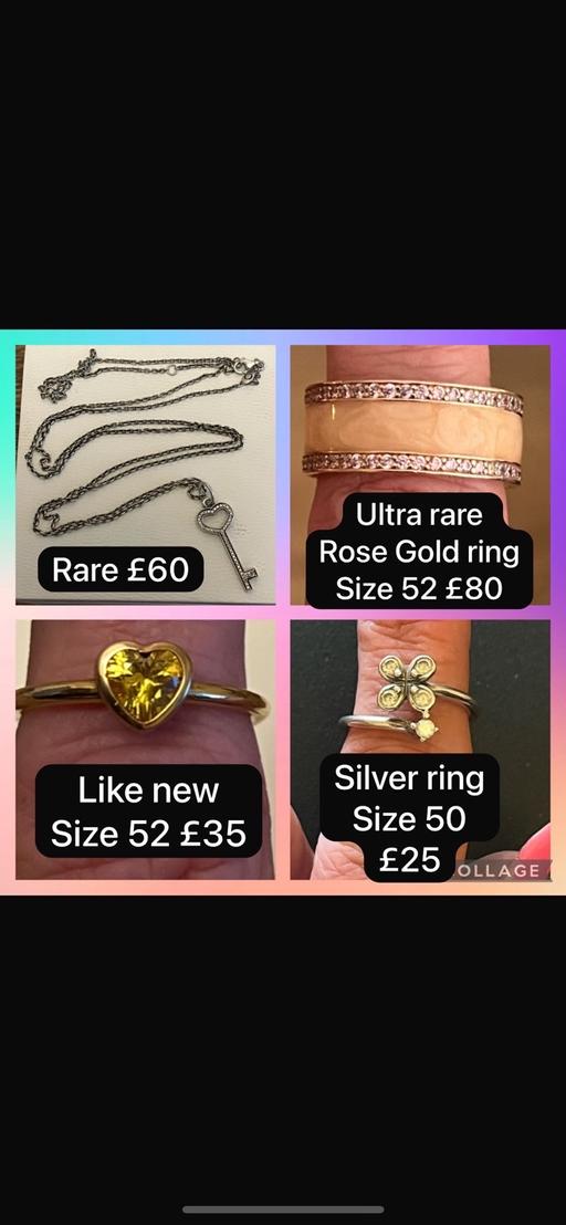 Buy & Sell Chelston Torbay - Photos for Genuine pandora rings and necklace
