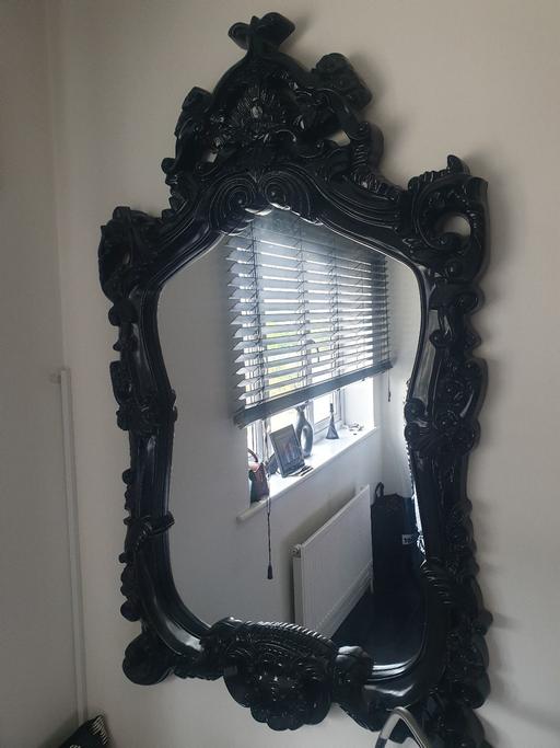 Buy & Sell Sheepridge Kirklees - Photos for Large Black vanity wall mirrow