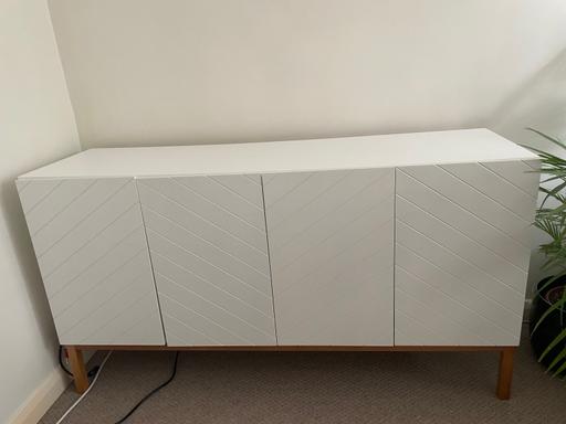 Buy & Sell Brockley South East London - Photos for Sideboard La Redoute White 4 doors