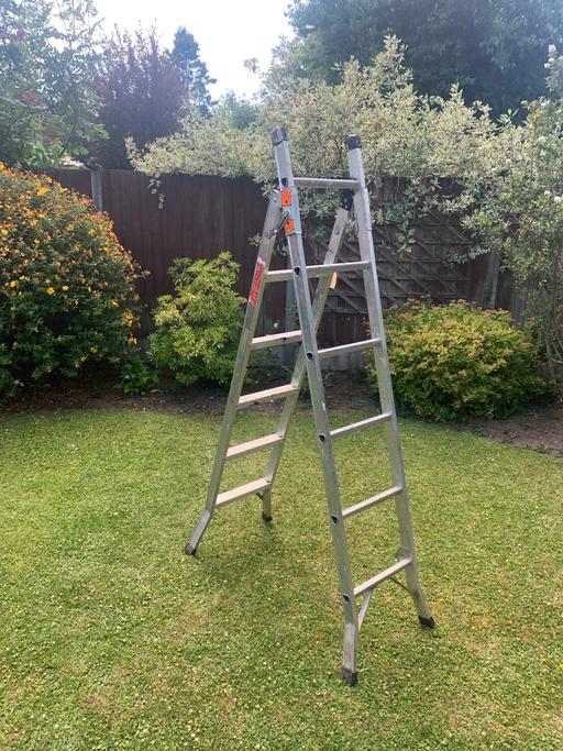 Buy & Sell Kings Norton Birmingham - Photos for ALUMINIUM LADDER 3 WAYS “ BELDRAY “