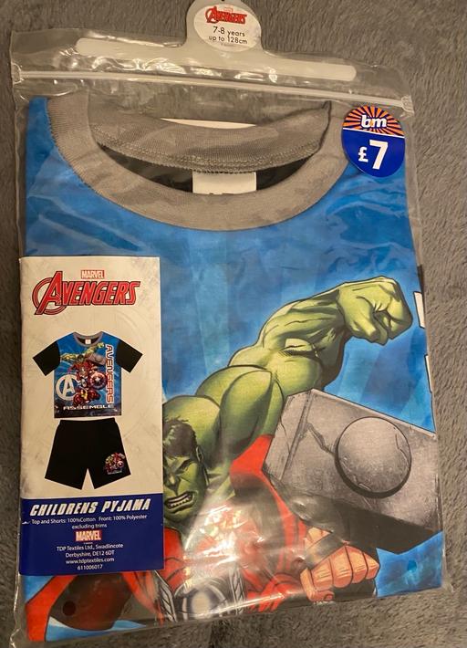 Buy & Sell Camp Hill Birmingham - Photos for Boys avengers shorty pyjamas age 7/8 years