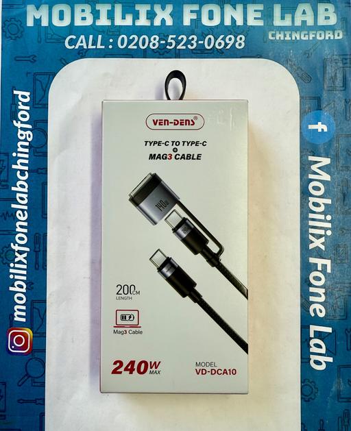 Buy & Sell Highams Park East London - Photos for 2 Meter USB-C to Type-C + Magsafe 3 Cable