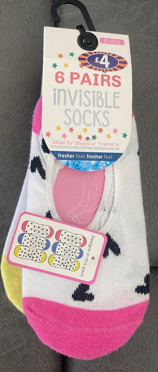Buy & Sell Yardley Birmingham - Photos for Girls invisible socks size 6-8.5