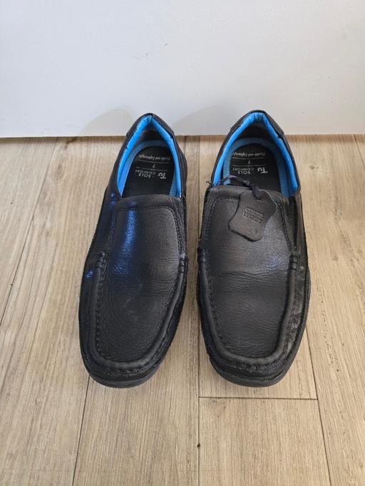 Buy & Sell Oldbury Sandwell - Photos for Tu comfort sole black men's leather moccasins