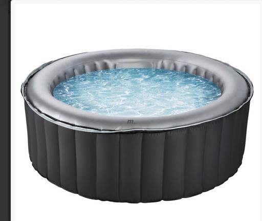 Buy & Sell Wolverhampton West Midlands - Photos for MSPA Silver & Black Hot Tub 4 Seater.