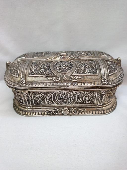 Buy & Sell Hall Green Birmingham - Photos for VINTAGE VERA LUCINO SILVER PLATED JEWELRY BOX