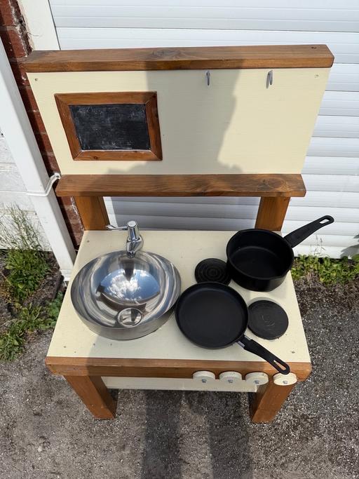 Buy & Sell Kings Norton Birmingham - Photos for Handmade mud kitchen with accessories