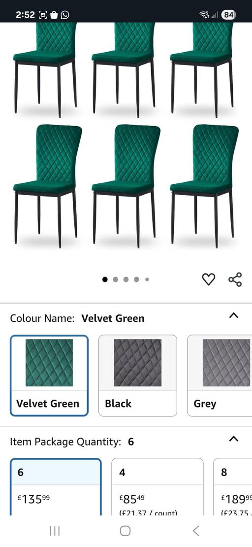 Buy & Sell Dudley Port Sandwell - Photos for set 6 dining chairs