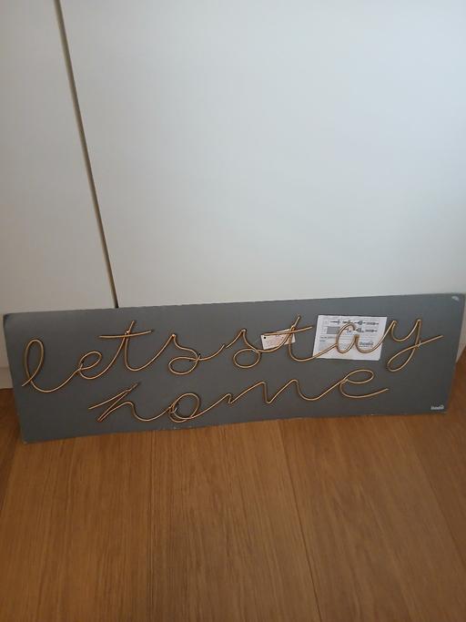 Buy & Sell Radcliffe Bury - Photos for Let's Stay Home Wall Decor New
