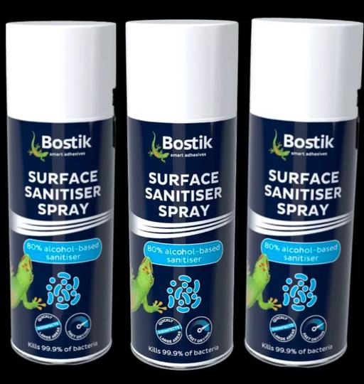 Buy & Sell Mickleover Derby - Photos for Bostik Surface Sanitiser Spray 400ml X3