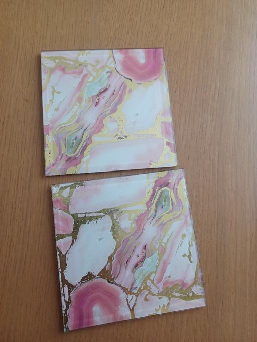 Buy & Sell Eckington North East Derbyshire - Photos for 2 x glass coasters