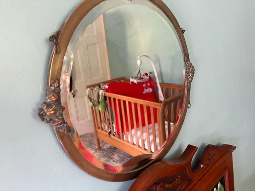 Buy & Sell Bromsgrove Technology Park Bromsgrove - Photos for Vintage round brass mirror