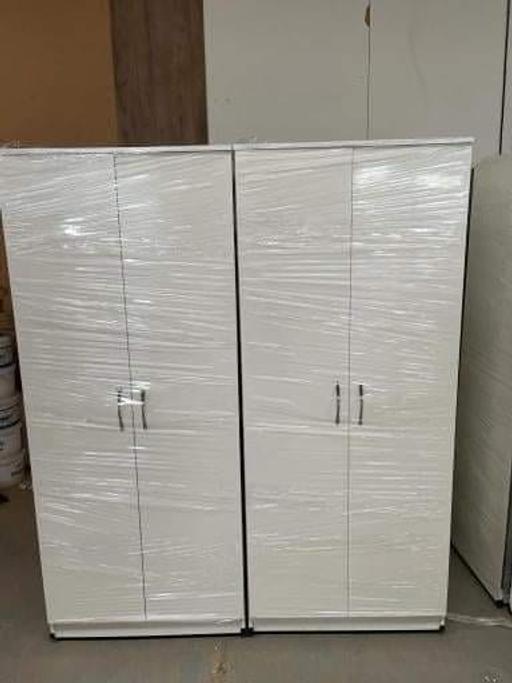 Buy & Sell Ramsbottom Bury - Photos for Compact 4-Door White Wardrobe – Panama Style