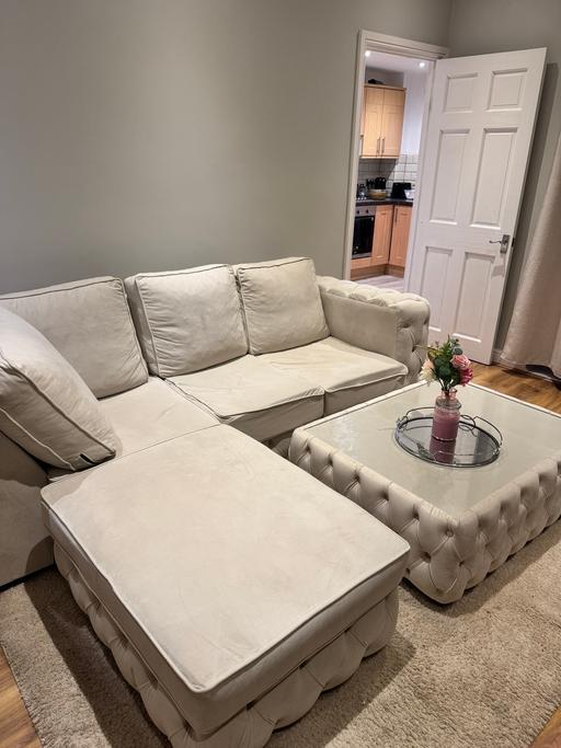 Buy & Sell Walkerville Newcastle upon Tyne - Photos for Chesterfield L shaped sofa