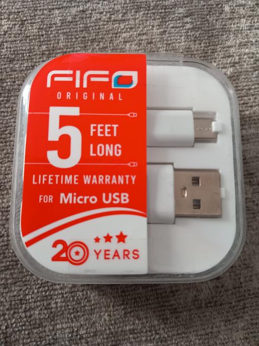 Buy & Sell Clacton-on-Sea Tendring - Photos for 5 foot type usb To Type micro USB cable