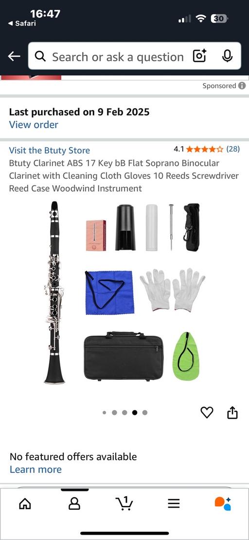 Buy & Sell Orton Goldhay Peterborough - Photos for Clarinet