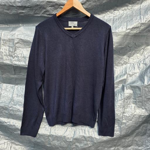 Buy & Sell Stourbridge Dudley - Photos for M&S Men's Navy V-Neck Jumper Size M RRP £15
